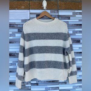 CLOSED Striped Alpaca and Mohair Pullover XS